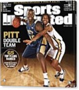 University Of Pittsburgh Dejuan Blair And Shavonte Zellous Sports Illustrated Cover Acrylic Print