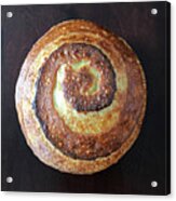 Unprocessed Wheat Bran Sourdough With Honey - Cross And Spiral Set 5 Acrylic Print
