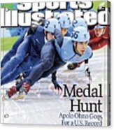 Usa Apolo Anton Ohno, 2010 Winter Olympics Sports Illustrated Cover Acrylic Print