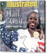 Usa Gail Devers, 1992 Summer Olympics Sports Illustrated Cover Acrylic Print