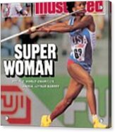 Usa Jackie Joyner-kersee, 1987 Iaaf Athletics World Sports Illustrated Cover Acrylic Print