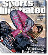 Usa Lindsey Vonn, 2010 Vancouver Olympic Games Preview Issue Sports Illustrated Cover Acrylic Print