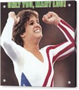 Usa Mary Lou Retton, 1984 Summer Olympics Sports Illustrated Cover Acrylic Print