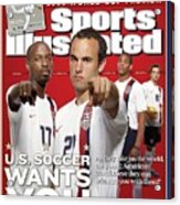 Usa National Soccer Team Damarcus Beasley, Landon Donovan Sports Illustrated Cover Acrylic Print