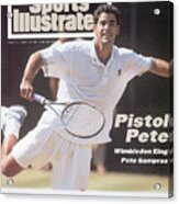 Usa Pete Sampras, 1994 Wimbledon Sports Illustrated Cover Acrylic Print