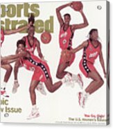 Usa Womens Basketball Team, 1996 Atlanta Olympic Games Sports Illustrated Cover Acrylic Print