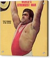 Ussr Vasily Alexeyev, 1972 Summer Olympics Sports Illustrated Cover Acrylic Print
