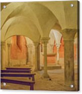 Vezelay Abbey Crypt And Relics Area Acrylic Print