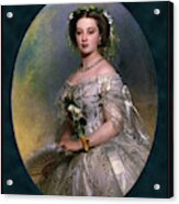 Victoria Princess Royal By Franz Xaver Winterhalter Acrylic Print
