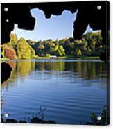 View Across Lake From The Grotto Acrylic Print