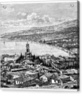 View In The Crimea Yalta, C1888 Acrylic Print