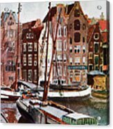 View Of Amsterdam, 1907 1911-1912 Acrylic Print