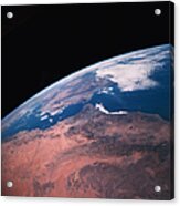 View Of Earth From Space Acrylic Print