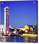 View Of New Providence Harbor And St Acrylic Print