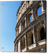 View Of The Colosseum In The Afternoon Acrylic Print
