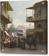 View Of Tiflis, 1874 Acrylic Print