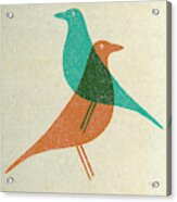 Vitra Eames House Birds Ii Acrylic Print