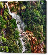 Waterfalls At Cherrapunjee Eco Park Acrylic Print