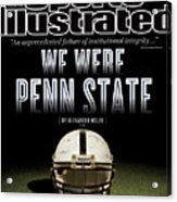 We Were Penn State Sports Illustrated Cover Acrylic Print