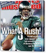 What A Rush Nfl Playoffs Sports Illustrated Cover Acrylic Print