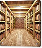 Whiskey  Wine Cellar Acrylic Print