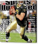 Whos Going Deep 2012 Nfl Playoff Preview Issue Sports Illustrated Cover Acrylic Print