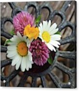 Wild Flower Bouquet Acrylic Print