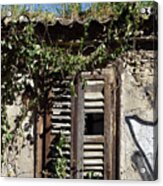 Window In A Ruined House Acrylic Print