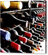 Wine Bottles Perspective Acrylic Print