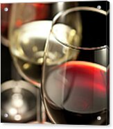 Wine In Glasses Acrylic Print