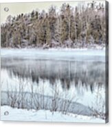Winter At Green Lakes Acrylic Print