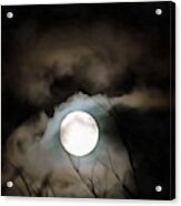 Winter Solstice Moon Acrylic Print