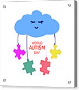 World Autism Day Acrylic Print