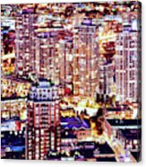 1553 Yaletown Vancouver Downtown Cityscape Canada Acrylic Print