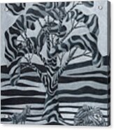 Zebrad Acrylic Print