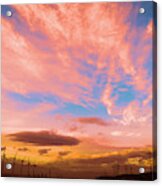 0278 Southern California Desert Sunsets Acrylic Print