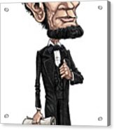 Abraham Lincoln #1 Acrylic Print