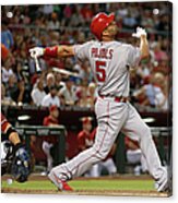 Albert Pujols #1 Acrylic Print