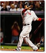 Alcs: Boston Red Sox V Cleveland Indians - Game 5 #1 Acrylic Print