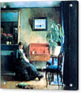 Blue Interior 1883 #1 Acrylic Print