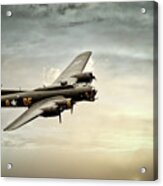 Boeing B-17 Flying Fortress, World War 2 Bomber Aircraft #1 Acrylic Print