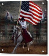 Bring In Old Glory #1 Acrylic Print