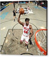 Chicago Bulls v Brooklyn Nets Acrylic Print