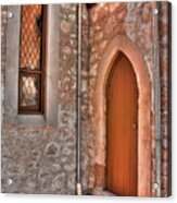 Church Door Acrylic Print