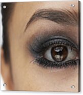 Close-up Of Female Eye With Make-up #1 Acrylic Print