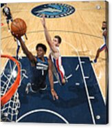 Detroit Pistons V Minnesota Timberwolves Acrylic Print