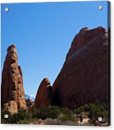 Devils Garden Trail In Arches National Park #1 Acrylic Print