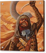 Fremen Warrior Of Dune Acrylic Print