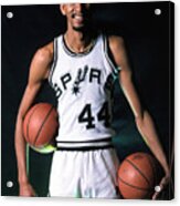 George Gervin #1 Acrylic Print