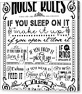 House Rules #1 Acrylic Print